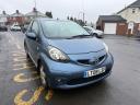 Toyota Aygo Blue Vvt-i